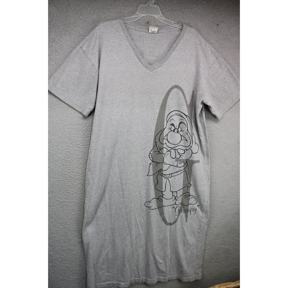 VTG. Disney "Grumpy" Midi Lounge T Shirt Nightgown-Size Large/XL